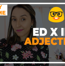 ED and ING Adjectives in English